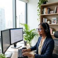 Assistante virtuelle | E Assistentin